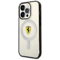 Ferrari FEHMP14LURKT iPhone 14 Pro 6.1" clear/transparent hardcase Outline Magsafe