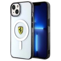 Ferrari FEHMP14MURKT iPhone 14 Plus 6.7" clear/transparent hardcase Outline Magsafe