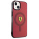 Ferrari FEHMP14SURKR iPhone 14 6.1" red/red hardcase Translucent Magsafe