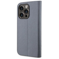 Karl Lagerfeld KLBKP14LSANKCPG iPhone 14 Pro 6.1" bookcase silver/silver Saffiano Karl & Choupette