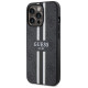 Guess GUHMP13XP4RPSK iPhone 13 Pro Max 6.7" black/black hardcase 4G Printed Stripes MagSafe
