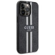 Guess GUHMP13XP4RPSK iPhone 13 Pro Max 6.7" black/black hardcase 4G Printed Stripes MagSafe