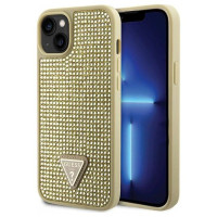 Guess GUHCP14MHDGTPD iPhone 14 Plus 6.7" gold/gold hardcase Rhinestone Triangle