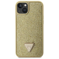 Guess GUHCP14MHDGTPD iPhone 14 Plus 6.7" gold/gold hardcase Rhinestone Triangle