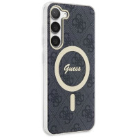Guess GUHMS23MH4STK S23+ S916 black/black hardcase 4G MagSafe