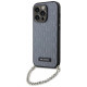 Karl Lagerfeld KLHCP14LSACKLHPG iPhone 14 Pro 6.1" silver/silver hardcase Saffiano Monogram Chain