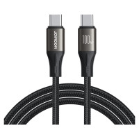 Joyroom Light-Speed ​​Series S-A25 USB-C / USB-C cable 100W 1.2m - black