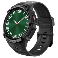 Spigen Rugged Armor Pro Case with Strap for Samsung Galaxy Watch 6 Classic (47mm) - Black