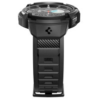 Spigen Rugged Armor Pro Case with Strap for Samsung Galaxy Watch 6 Classic (47mm) - Black