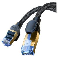 Baseus fast internet cable RJ45 cat.7 10Gbps 1m braided black