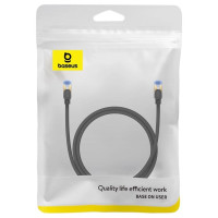 Baseus fast internet cable RJ45 cat.7 10Gbps 1m braided black