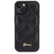 Guess Quilted Metal Logo case for iPhone 15 - black