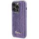 Guess Sequin Script Metal case for iPhone 15 Pro Max - purple