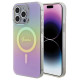 Guess IML Iridescent MagSafe case for iPhone 15 Pro - pink
