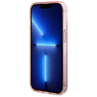 Karl Lagerfeld Monogram Choupette case for iPhone 15 - pink