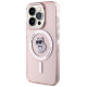Karl Lagerfeld IML Choupette MagSafe case for iPhone 15 Pro Max - pink