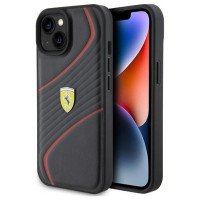 Ferrari FEHCP15SPTWK iPhone 15 6.1" black/black hardcase Twist Metal Logo