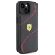 Ferrari FEHCP15SPTWK iPhone 15 6.1" black/black hardcase Twist Metal Logo