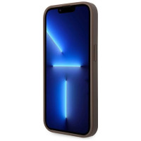 Guess GUHCP15L4GMGBR iPhone 15 Pro 6.1" brown/brown hardcase 4G Big Metal Logo