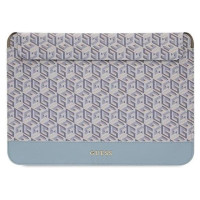 Guess GCube Stripes case for a 16" laptop - blue