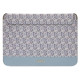 Guess GCube Stripes case for a 16" laptop - blue