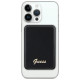 Guess MagSafe Metal Script Logo induction power bank 15W 5000mAh - black