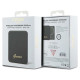 Guess MagSafe Metal Script Logo induction power bank 15W 5000mAh - black
