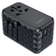 Choetech PD6028 EU / US / AUS / UK travel adapter 2x USB-C 2x USB-A 100W - black