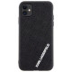 Karl Lagerfeld KLHCN613DMKRLK iPhone 11 / Xr 6.1" black/black hardcase 3D Rubber Multi Logo