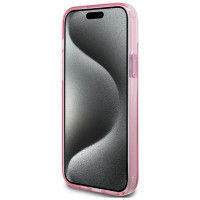 Karl Lagerfeld Ring Stand Karl&Choupette MagSafe case for iPhone 15 Plus - pink