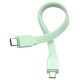 Joyroom Powerbank Joyroom JR-PBM01 magnetic 10000mAh 20W with stand + Lightning cable - USB-C - green