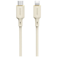 Dudao L7SCL USB-C - Lightning 30W 2m cable - beige