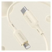 Dudao L7SCL USB-C - Lightning 30W 2m cable - beige
