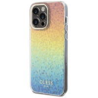 Guess IML Faceted Mirror Disco Iridescent case for iPhone 13 Pro Max - multicolored