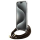 Guess Crossbody Cord 4G Print case for iPhone 15 / 14 / 13 - brown