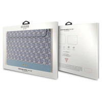 Guess GCube Stripes case for a 14" laptop - blue