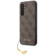 Guess GUHCS23FEGF4GBR S23 FE S711 brown/brown hardcase 4G Charms Collection