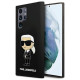 Karl Lagerfeld Silicone Ikonik case for Samsung Galaxy S24 Ultra - black