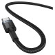 Baseus Cafule USB-C / USB-C cable 100W 1 m - red-black and black-gray (2 pcs.)