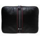 BMW Carbon & Red Stripe sleeve for a 16" laptop - black