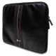 BMW Carbon & Red Stripe sleeve for a 16" laptop - black