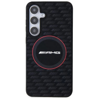 Mercedes AMG Silicone Carbon Pattern MagSafe case for Samsung Galaxy S24 - black