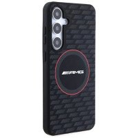 Mercedes AMG Silicone Carbon Pattern MagSafe case for Samsung Galaxy S24 - black