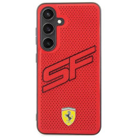 Ferrari Big SF Perforated case for Samsung Galaxy S24 - red