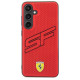 Ferrari Big SF Perforated case for Samsung Galaxy S24 - red