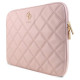 Guess Quilted 4G cover for a 14" laptop - pink
