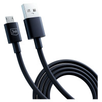 3Mk Protection 3mk Hyper Cable USB-A / micro USB 5V 2.4A 1.2m - black