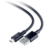 3Mk Protection 3mk Hyper Cable USB-A / micro USB 5V 2.4A 1.2m - black