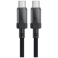 Acefast C12 USB-C / USB-C PD cable 60W 480Mb/with nylon braid - black