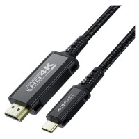 Acefast C1 USB-C/HDMI Video Cable 4K 60Hz HDR 1.8m - Black